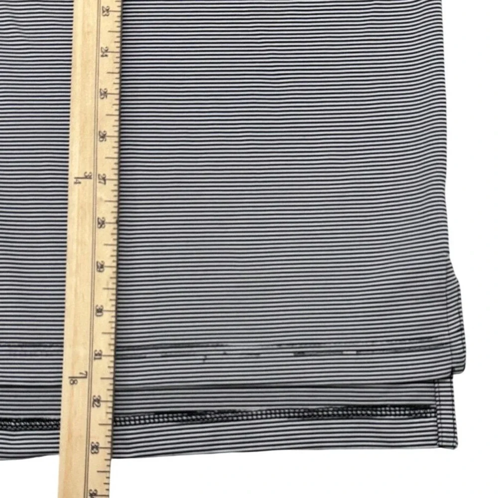 Peter Millar Summer Comfort Performance Polo Shirt Mens XL Black White Striped - Picture 7 of 8